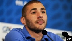 Karim Benzema le 6 septembre 2012. (Axel Heimken/dapd)