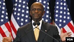 El precandidato Herman Cain hizo el ridículo cuando se le preguntó sobre Libia.