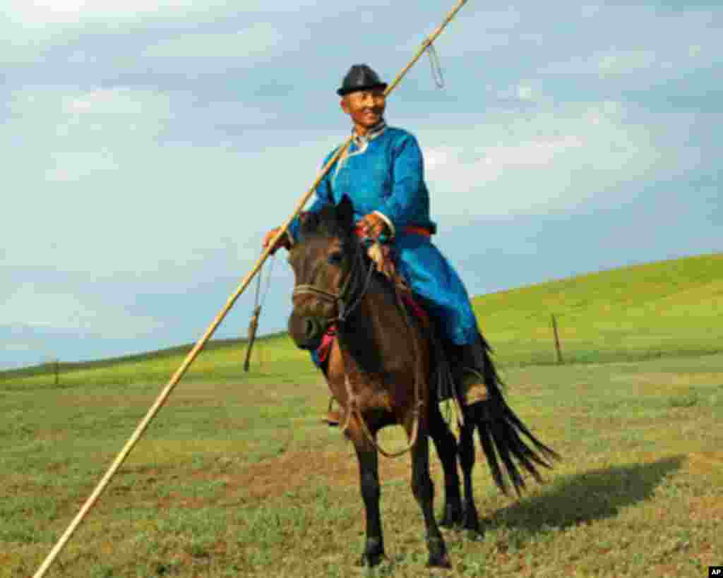 蒙古族牧民