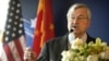 U.S. Ambassador to China Terry Branstad speaks at an event in Beijing, June 30, 2017. 