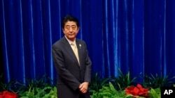 日本首相安倍晋三（资料照片）