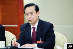 2014年3月5日，福建省委副书记、省长苏树林在北京的全国人大会议上