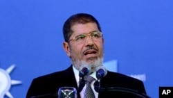 무함마드 무르시 이집트 대통령. (자료 사진)