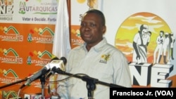 Mocambique - Felisberto Naife, Director Geral do STAE 