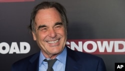 Oliver Stone attends the premiere of "Snowden" at AMC Loews Lincoln Square in New York, Sept. 13, 2016.
