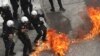 Clashes in Greece as Thousands Protest Austerity