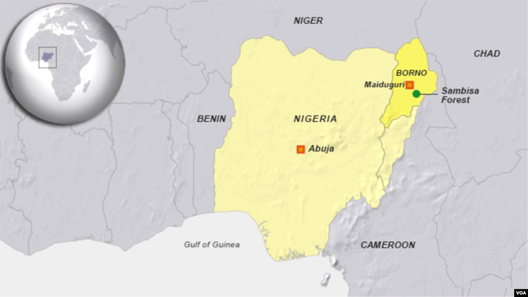 Sambisa Forest, northeastern Nigeria