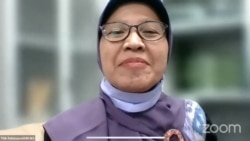 Kepala pusat studi gender dan anak dari Universitas Islam Negeri Walisongo Semarang, Titik Rahmawati. (Anugrah Andriansyah)