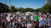 미국 주요 도시 낙태권 보장 촉구 집회 열려