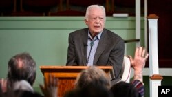 Cựu Tổng thống Hoa Kỳ Jimmy Carter.