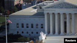 FILE - A view of the U.S. Supreme Court building in Washington, Nov. 15, 2016.