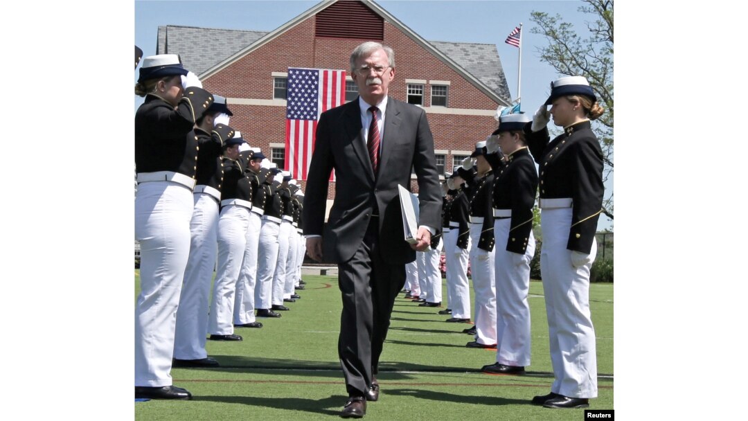 El asesor de Seguridad Nacional de EE.UU., John Bolton, que ha sido clave en la decisión de Estados Unidos de presionar al presidente en disputa Nicolás Maduro para que deje el cargo.