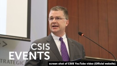 Ông Daniel Kritenbrink tại Hội nghị CSIS thường niên lần 6 về Biển Đông, 12/7/2016