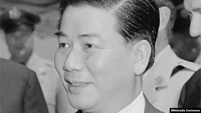 Ông Ngô Đình Diệm, Tổng thống Việt Nam Cộng Hòa.