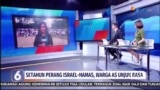 Laporan VOA untuk SCTV: Setahun Perang Israel-Hamas, Warga Amerika Serikat unjuk Rasa