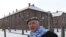 FILE - Former prisoner Stanislaw Zalewski attends the 74th anniversary of the liberation of former German Nazi death camp Auschwitz-Birkenau, in Oswiecim, Poland, on Jan. 27, 2019. He'll return for the 75th anniversary on Monday.