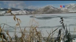 SHORT VIDEO: Սառցե լճում հայտնված կինը