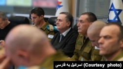 یسرائیل کاتز، وزیر دفاع اسرائیل، در دیدار با نظامیان ارشد، چهارشنبه ۵ فروردین ۱۴۰۵