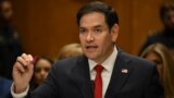 Marco Rubio testifies before a Senate Foreign Relations Committee hearing on his nomination to be Secretary of State in Washington, DC, on January 15, 2025.