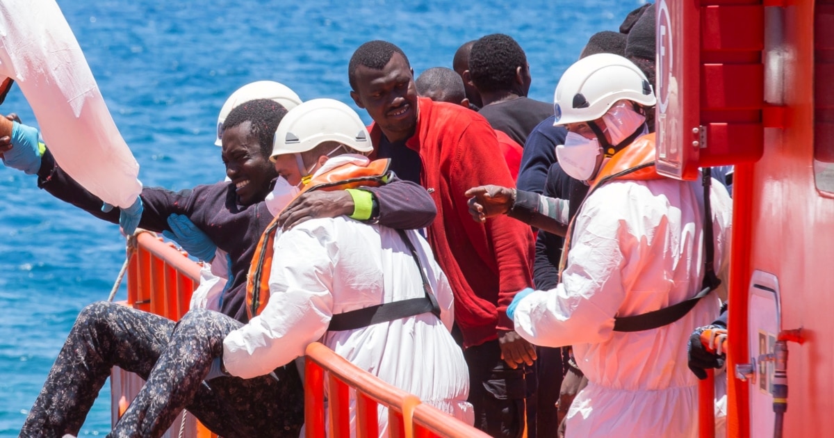 Spain Rescues 550 Migrants From Mediterranean
