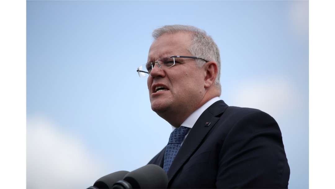 Perdana Menteri Australia Scott Morrison di Sydney, Australia, 28 Februari 2020. (Foto: Reuters)