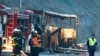 Bus Crashes, Catches Fire in Bulgaria; at Least 45 Dead