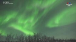 Կանաչ և վարդագույն ավրորաները՝ Լափլանդիայի երկնակամարում