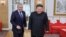 FILE - North Korean leader Kim Jong Un meets with Russian Security Council Secretary Sergei Shoigu in this photo from Korea's state news agency on Sept. 14, 2024. On Sept. 19, the U.S. targeted five banks and one person for helping the two nations dodge financial sanctions.