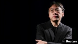 FILE - Author Kazuo Ishiguro photographed during an interview with Reuters in New York, Apr. 20, 2005. 