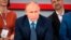 Russian President Vladimir Putin listens to a question as he attends a meeting with "popular front" broad movement in the Bocharov Ruchei residence in the Black Sea resort of Moscow, Russia, May 16, 2019.