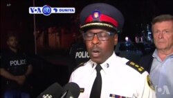 VOA60 Duniya: A Kasar Canada ‘Yan Sanda A Toronto Sun Ce Wani Mutum Dauke Da Bindiga Ya Harbi Mutane 14