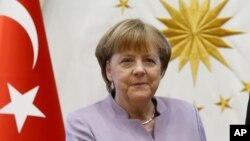 La chancelière allemande Angela Merkel, 2 février 2017.