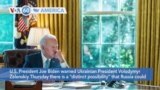 VOA60 America - Biden: ‘Distinct Possibility’ Russia Will Invade Ukraine