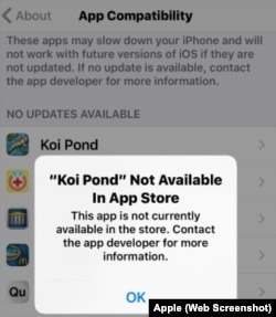 App Not Available in App Store