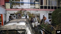 Kuća porodice Ahmadi nakon napada američkim dronovima u Kabulu u Afganistanu krajem augusta prošle godine.