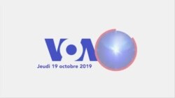 L'actualité du 10 Octobre 2019