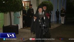 Patriarku Bartolomeu nis takimet në SHBA