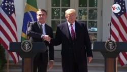 Máxima sintonía entre Trump y Bolsonaro