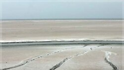 نمکدانی به بزرگی دریاچه ارومیه