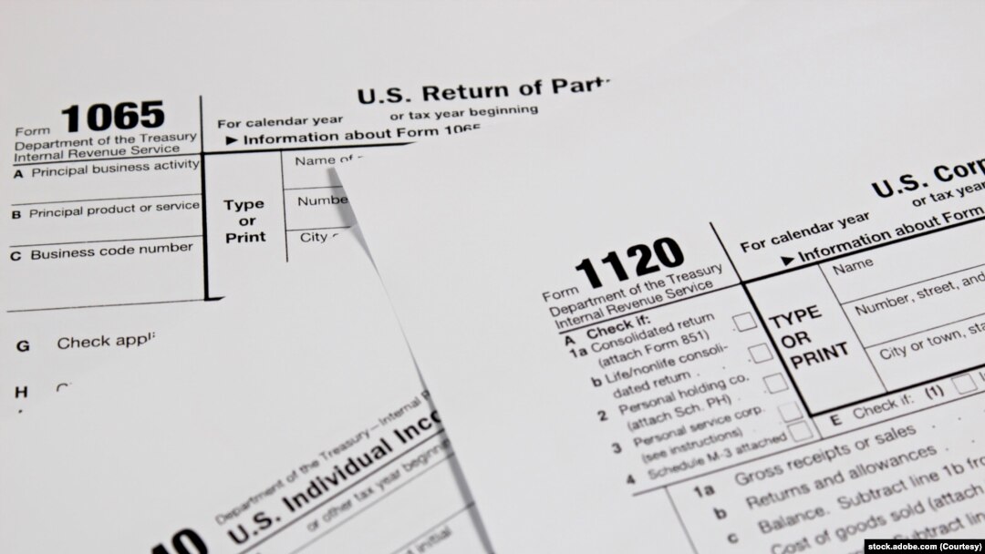US tax form