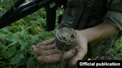 landmine- (ဓာတ်ပုံ- Karen News/ယခင်ပုံဟောင်း)