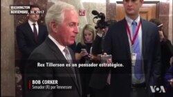 Senador Corker defiende diplomacia de Tillerson