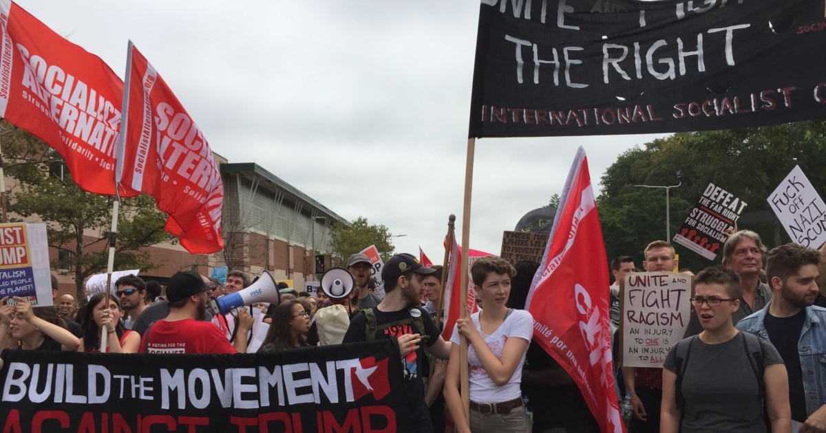 Video, Photos: VOA Reports on Competing Boston Rallies
