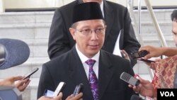 Menteri Agama RI, Lukman Hakim Saifuddin. (Foto: VOA/Andylala Waluyo)