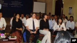 A civil society organizations' meeting in Phnom Penh.