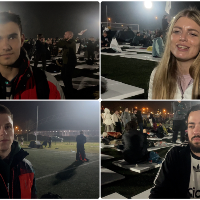 Poruka studenata iz Inđije: Biti ovde, znači biti deo istorije