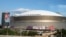 Vista general del Caesars Superdome, sede del Superbowl LIX entre los Kansas City Chiefs y los Philadelphia Eagles el 6 de febrero de 2025; Nueva Orleans, Louisiana, EE. UU.; : Kirby Lee-Imagn Images