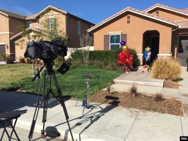 Casa de los Turpin en Riverside, California, donde una pareja torturó y encadenó a sus trece hijos por años.