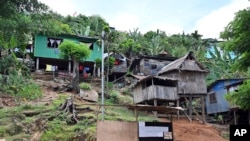 Homes are seen in the informal settlement of Koa Hill, Honiara, Solomon Islands, April 14, 2024.