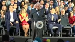 Presidente interino de Venezuela habla en Miami 